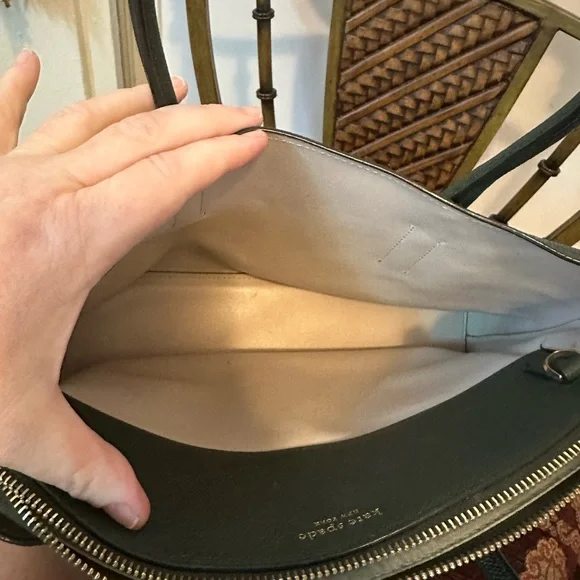 Kate Spade Dark Green Tote Bag - Picture 6 of 10